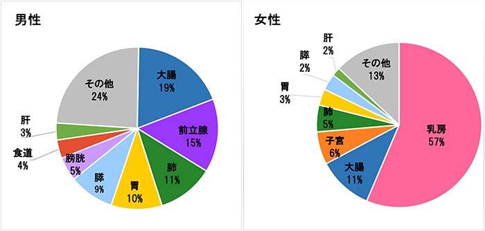 2023年　部位別割合